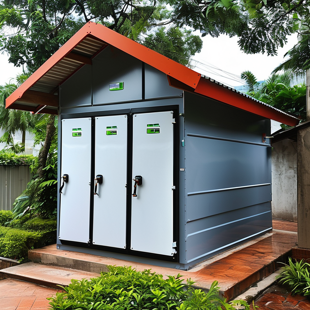 家庭储能柜室内安装效果